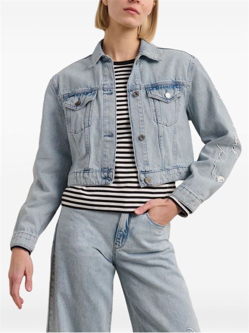 Giacca donna in denim Disney Karl Lagerfeld | A3W14054823